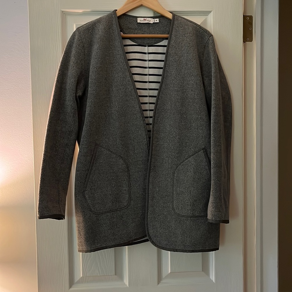 Vineyard Vines Fleece Cardigan